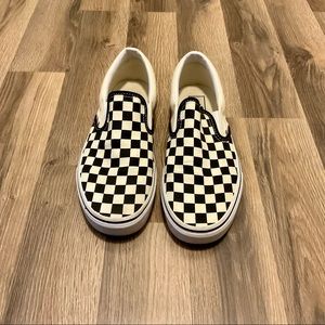 Vans Checkerboard Slip-on Sneakers